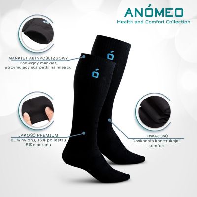 4. COMPRESSION SOCKS SIZE L ANOMEO
