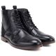 8. Men's high ankle boots, uninsulated, black, Vanhorn WN32309