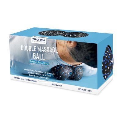 11. Spokey Grean Ball Duo SPK-944202 Double Massage Ball