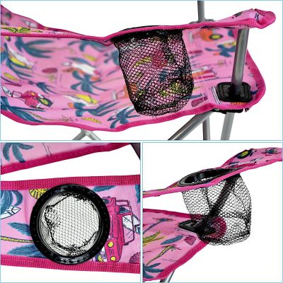4. REDCLIFFS PINK CHILDREN'S FOLDING CAMPING CHAIR
