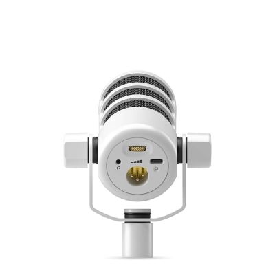 3. RODE PodMic USB White - Dynamic Podcast Microphone