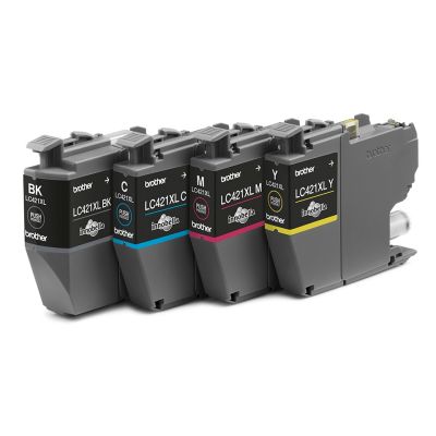 13. Brother LC-421XLVAL PagePack 4 pcs Original High (XL) Yield Black, Cyan, Magenta, Yellow