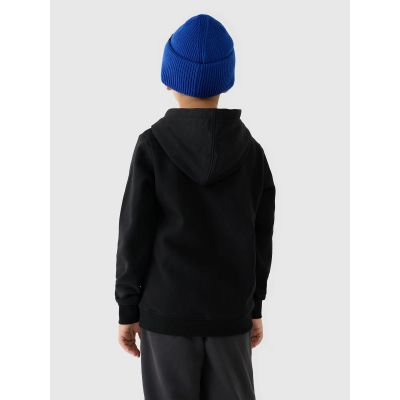 5. Boy's sweatshirt with hood, open, 4F Junior 4FJWMM00TSWSM1292-20S