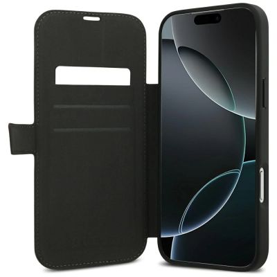 6. Guess Book 4G Metal Logo Case for iPhone 18 Pro Max / 17 Pro Max - Brown