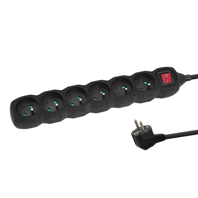 6. ESPERANZA POWER STRIP 6 SOCKETS 3M SWITCH BLACK ELK218K