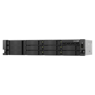 7. Qnap TS-855eU-8G, 2U, 8 x 2.5"/3.5" SATA, Intel Atom C5125 8C/8T, 8 GB SODIMM DDR4 (max. 64GB ), 2 x 2.5GbE, Single PSU