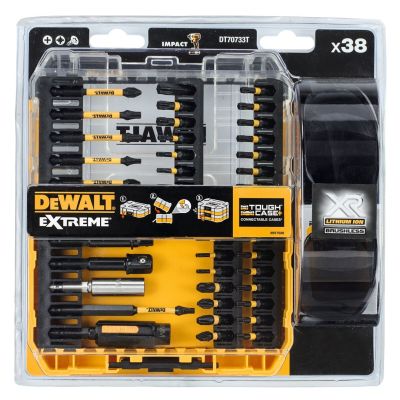 4. DeWALT DT70733T impact bit set 38 pcs