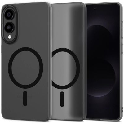 Tech-Protect MagSlim MagSafe case for Samsung Galaxy S25 Edge - matte black