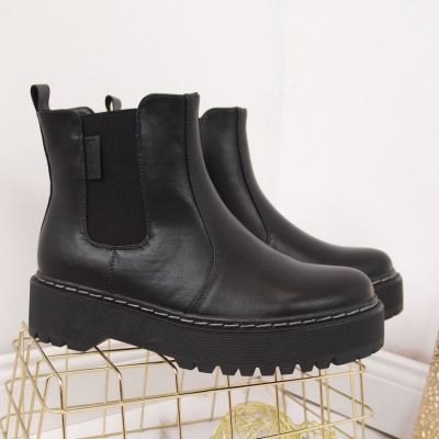 4. Big Star W II274101 insulated Chelsea boots, black 