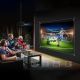 30. Yaber K3 Pro LCD FullHD 1080p Multimedia Projector with JBL Speakers and Subwoofer - Black