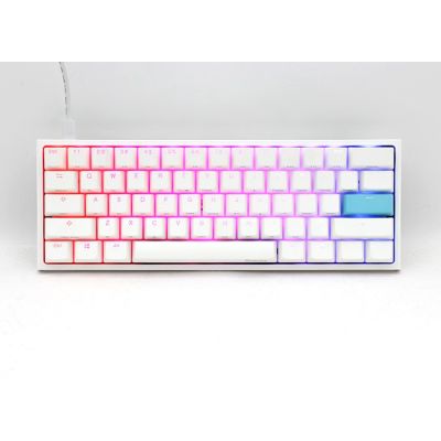 2. Ducky DKON2061ST Gaming Keyboard USB QWERTY American International White
