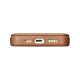 11. iCarer CE Premium Leather Folio Case iPhone 14 Pro Magnetic Flip Leather Folio Case MagSafe brown (WMI14220714-BN)
