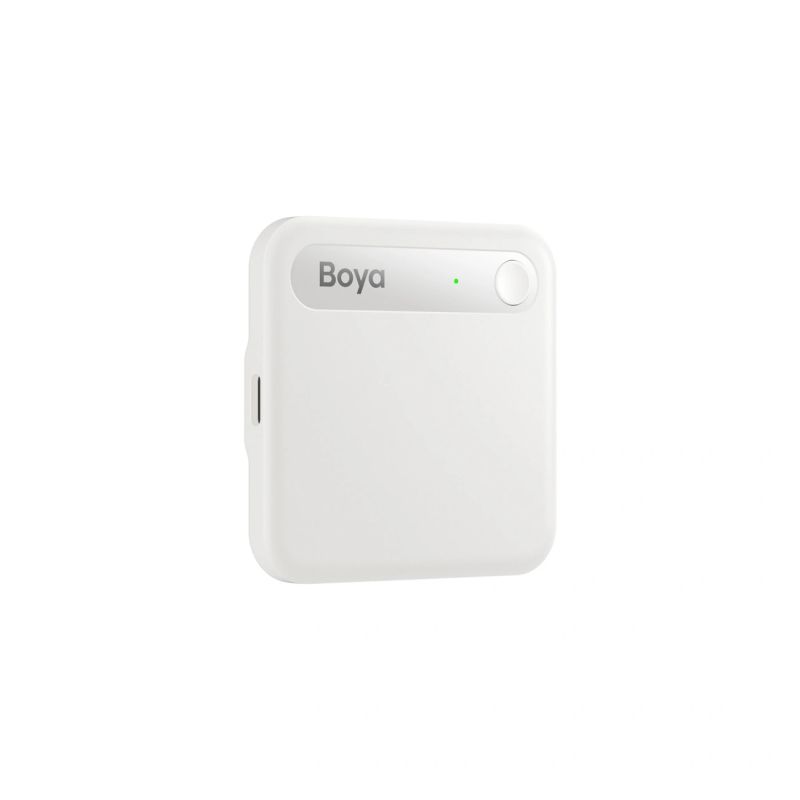 6. BOYA Notra Neo Voice Recorder with AI Transcription - White