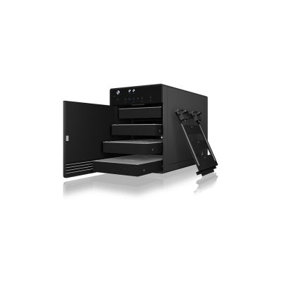 5. ICY BOX IB-3740-C31 HDD/SSD Enclosure Black 2.5/3.5"
