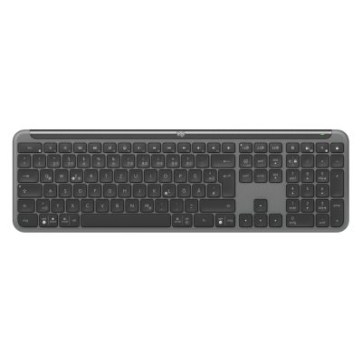 8. Logitech MK950 Signature for Business Keyboard Mouse Included Office RF Wireless + Bluetooth QWERTZ German Graphite