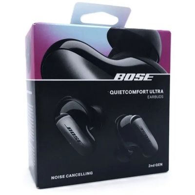 6. Bose 896637-0010 QuietComfort Ultra In-Ear Headphones Black, 2nd Gen