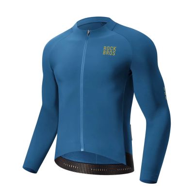 Rockbros YDWT020 Diamond Fall/Winter Cycling Jacket Size XXL - Blue