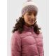 Girls' winter hat with wool 4F Junior