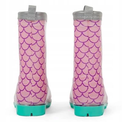3. Perletti Mermaid rain boots for girls