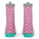 3. Perletti Mermaid rain boots for girls