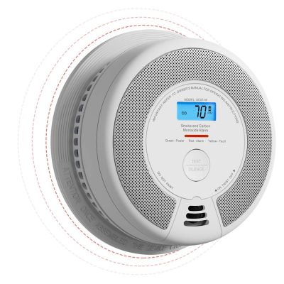 2. X-Sense SC07-W Smoke Detector Carbon Monoxide Detector Interconnectable Wireless