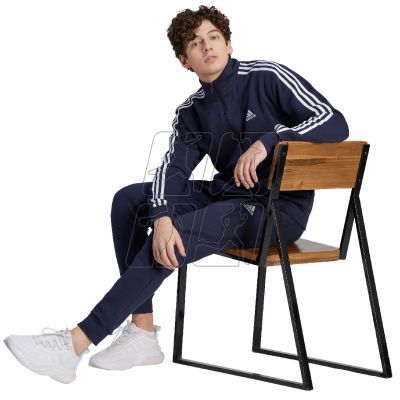 4. adidas Basic 3-Stripes Fleece M tracksuit IJ6064