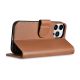 7. iCarer Wallet Case 2in1 Cover iPhone 14 Pro Max Leather Flip Cover Anti-RFID Brown (WMI14220728-BN)