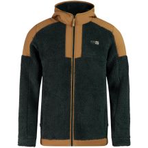 Men's outdoor hooded full-zip sweatshirt PROTEST PRTArnold khaki