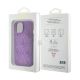 8. Guess GUHCP15SP4EPMU iPhone 15 6.1" purple/light purple hardcase Leather 4G Stamped