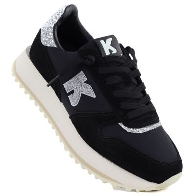 Black platform sneakers Kobbo 100103