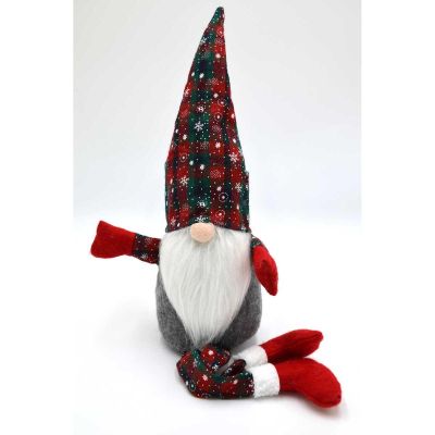 7. DECORATIVE ELMON 30+20CM GREEN RED TREAD