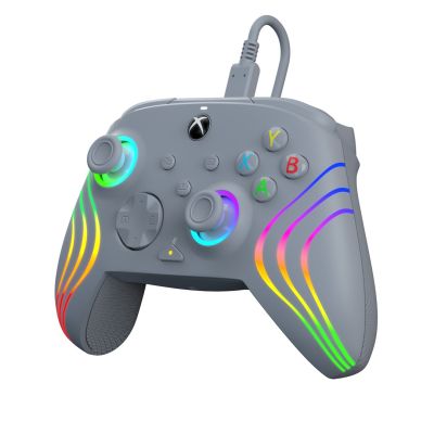 27. PDP Afterglow Wave Gray USB Gamepad Analog/Digital PC, Xbox One, Xbox Series S, Xbox Series X