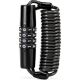 Rockbros T609 combination bike lock, 1.5 m – black