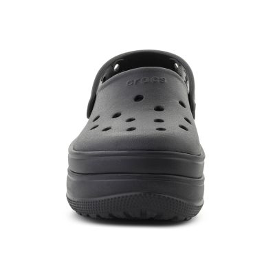 2. CROCS CLASSIC STACKED CLOG BLACK/BLACK 211355-060