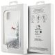 8. Hello Kitty Liquid Glitter Charms Kitty Head Case for iPhone 11 / Xr - Silver