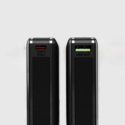 5. Powerbank SBS 20000mAh 65W PD AFC USB-C USB-A for laptop, tablet, smartphone - black