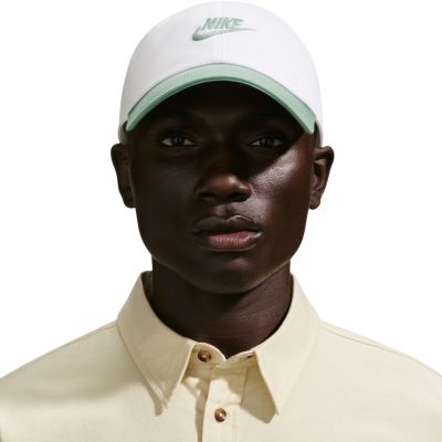 5. Nike Club Cap White and Mint FB5368 105