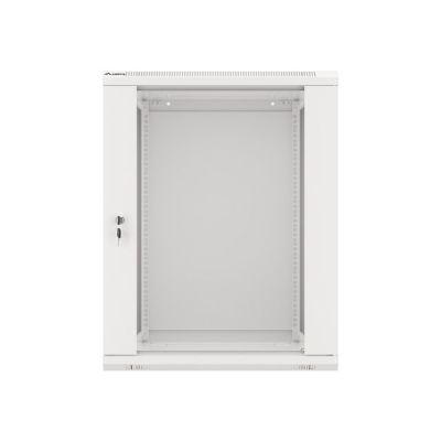 3. Lanberg WF01-6615-10S 15U Rack Wall-mounted Cabinet Gray
