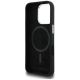 7. Karl Lagerfeld Silicone Heart Sign Logo MagSafe Case for iPhone 16 Pro - Black