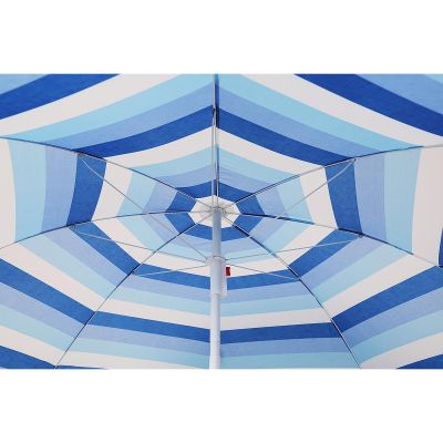 15. BEACH/BALCONY UMBRELLA 180CM BLUE LINE 1048819