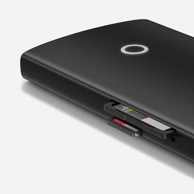 23. Baseus Lite Series multifunctional USB Type C HUB - 2 x USB 3.0 / USB Type C / HDMI 1.4 / SD/TF OTG black (WKQX050001)