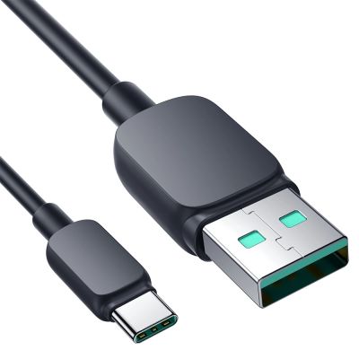 2. Joyroom Multi-Color Series A14 USB-A / USB-C 3A Cable 1.2 m - Black