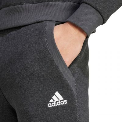 4. Men's adidas Seasonal Essentials Mélange Pants Gray IW6357