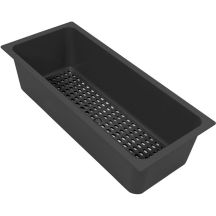 Drain insert for sink PYRAMIS CAMEA 79x50, 53x50 and SPARTA PLUS LUX 521019601 black