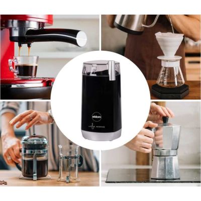 7. ELDOM COFFEE GRINDER MK40 CAFRO 180W BLACK