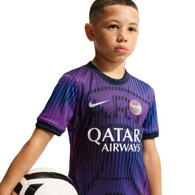 3. Nike Paris Saint-Germain kids' t-shirt purple IQ6946 420