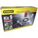 5. STANLEY 9-piece pneumatic tool set 9045718STN