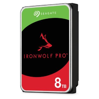 2. Seagate IronWolf Pro HDD (8 TB; 256MB; 3.5"; SATA)