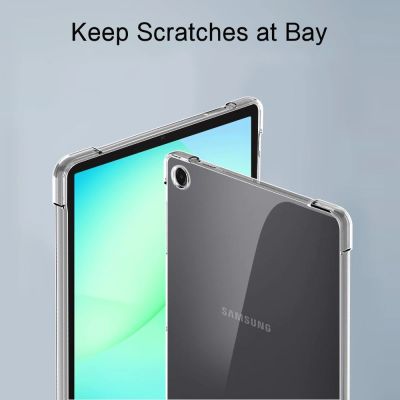 6. Tech-Protect FlexAir Case for Samsung Galaxy Tab A9 / A11 - Transparent