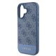 6. Guess 4G Bottom Stripe Case for iPhone 16 - Blue